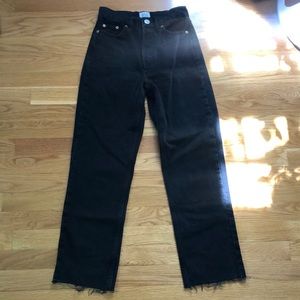 High Waisted Straight Leg BDG Jeans